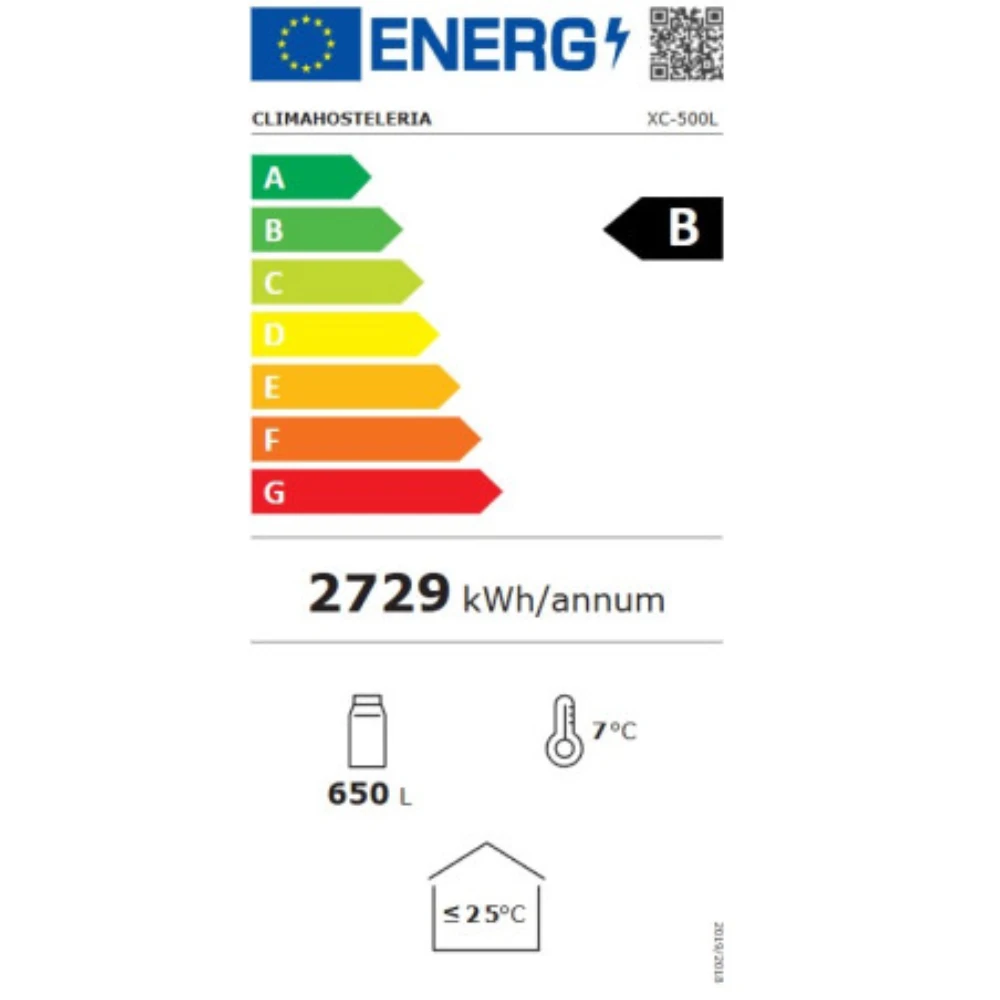mobiliario-contract-vitrina refrigerada ventilada con cristal vertical 3 estantes 2